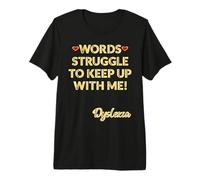 Disléxico - Persona con Dislexia Camiseta Premium