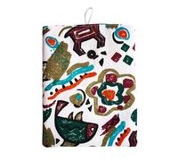 DisMa | Funda para Libros Acolchada Hecha a Mano | Protector de Libro (26,5x20,5) cm | Estuche para Libros y Tablets | Diseño Exclusivo, Suave y Resistente (Funda 2)