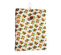 DisMa | Funda para Libros Acolchada Hecha a Mano | Protector de Libro (26,5x20,5) cm | Estuche para Libros y Tablets | Diseño Exclusivo, Suave y Resistente (Funda 3)