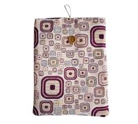 DisMa | Funda para Libros Acolchada Hecha a Mano | Protector de Libro (26,5x20,5) cm | Estuche para Libros y Tablets | Diseño Exclusivo, Suave y Resistente (Funda 4)