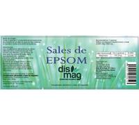 Dismag Sales Epsom Naturales 300 Gr Tarro De 300 Gr 100 ml