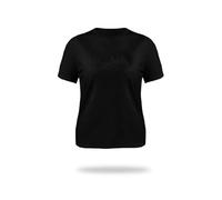 DISMARINA PLASTIMO Nuevo 2024 - Camiseta Algodon Logo 3D Mujer Negra-XL