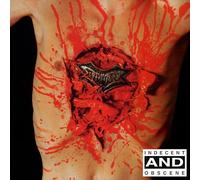 Dismember - Indecent & Obscene ( clear with red splatter LP in sleeve with lyric sheet) [Vinilo]
