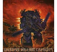 Dismember – Massive Killing Capacity – Vinilo marmolado amarillo/naranja con funda y hoja de letras