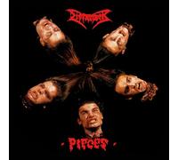 Dismember - Pieces ( red/black split EP in sleeve with lyric sheet) [Vinilo]