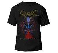 Dismember T Shirt Like An Ever Flowing Stream Band Logo Nuevo Oficial De Los Size XL