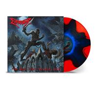 Dismember - The God That Never Was (Blue in red split) [Vinilo]