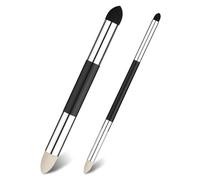 Disnace 2 Piezas Pluma de Esponja para Mezclar, Doble Cabeza Bolígrafo de Esponja, Pluma Boceto Dibujo Difuminos, Tocones de Mezcla, Herramientas de Dibujo de Bocetos, Lápiz Esponja Sketch 2 Tamaños