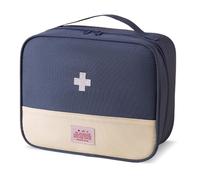 Disnace Bolsa Médica Vacía, Botiquín de Primeros Auxilios, Mini Botiquín de Medicina, Neceser Medicamentos Viaje, Mini Botiquínes Médico Vacío, Kit De Primeros Auxilios De Viaje Portátil