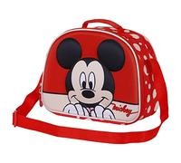 Disney 05098, Bolsa Portamerienda 3D Bobblehead Unisex niños, Mickey, Talla única
