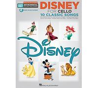 Disney - 10 Classic Songs: Easy Instrumental Play-Along - Cello (Hal Leonard Easy Instrumental Play-Along)