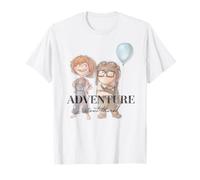 Disney 100 and Pixar's Up Carl Ellie Adventure is Out There Camiseta