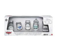 Disney 100 Aniversario Cars Pack 5 coches de juguete personajes, +3 años (Mattel HPL98)