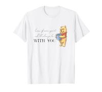 Disney 100 Anniversary Winnie the Pooh D100 Quote With You Camiseta