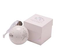 Disney 100 Bauble - Alice in Wonderland - Ceramic Christmas Decoration in White Box