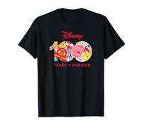 Disney 100 Years of Wonder Logo Happy Faces Stickers D100 T-Shirt