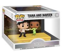 Funko Pop! Moment: Disney 100 - Princess Tiana & Naveen - Figura de Vinilo Coleccionable - Idea de Regalo- Mercancia Oficial - Juguetes para Niños y Adultos - Muñeco para Coleccionistas y Exposición