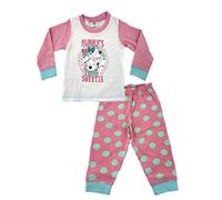 Disney 101 Dálmatas - Pijama de 2 piezas para niña, rosa, 6-9 meses