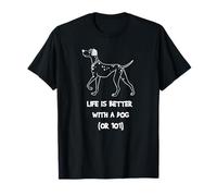 Disney 101 Dalmatians "Life is Better with a Dog (or 101)" Camiseta
