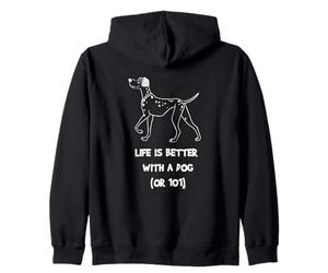 Disney 101 Dalmatians "Life is Better with a Dog (or 101)" Sudadera con Capucha