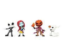 Disney 2.5" The Nightmare Before Christmas 4-Pack Die-cast Metal Figurine, Toys for Kids and Adults