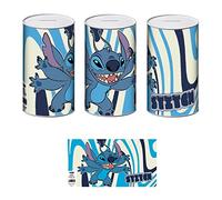 ARDITEX WD15613 Hucha de Metal de 10x10x17.5 cm. de DISNEY-Lilo & Stitch