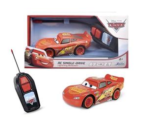 Disney 203081008 - Coches Radio Controlado Rayo Mcqueen 1:32 - Versión controlada de Disney Cars Rayo Mcqueen con función Turbo, 1 Canal, 27 MHz, Escala 1:32, 14 cm, A Partir de 4 años