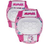 DISNEY Pro Protecciones Kit Codos+Rodillas con Minnie-Talla XS, Unisex-Adult, Black, One Size