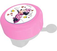 Disney 307608036 Minnie Mouse, Timbre de Metal para niña, Rosa, 5 cm, 0, Taglia Unica