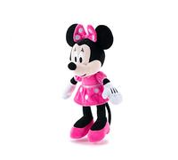 Disney 6315870357 - Peluche de Minnie Mouse, juguete de peluche de Minnie Mouse con vestido rosa, 17 pulgadas, a partir de 0 meses