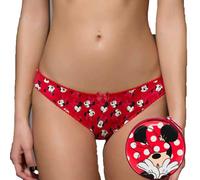 DISNEY 7056-41413-ROJO-16 - Braga NIÑA Minnie Navidad + Monedero Niñas Color: Rojo Talla: 16