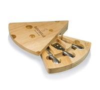 Disney 850-00-505-023-13 Ratatouille-Juego de Mesa y Herramientas para Queso Suizo, Acero Inoxidable