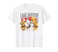 Disney A Goofy Movie Enjoy The Serenity of Big Retro Poster Camiseta