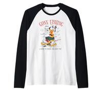 Disney A Goofy Movie Gone Fishing The Goofy Way Big Poster Camiseta Manga Raglan