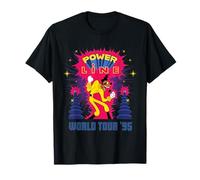 Disney A Goofy Movie Powerline World Tour ’95 2-Sided Rock Camiseta