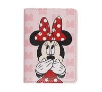 Disney Accesorios de viaje Minnie para niñas, soporte para pasaporte