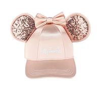 Disney Adult Rose Gold Tone Minnie Mouse Ears Hat