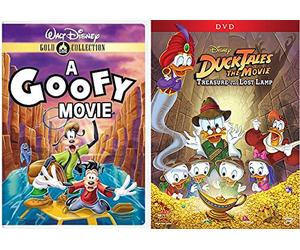 Disney Adventure Cartoons DuckTales The Movie & A Goofy Movie DVD Animated Series Set THE TREASURE OF THE LOST LAMP