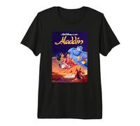 Disney Aladdin 90s Disney Movie VHS Cover Retro Camiseta premium