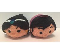 Disney Aladdin & Jasmine Mini Tsum Tsum Peluche de 3.5 pulgadas (colección Aladdin)