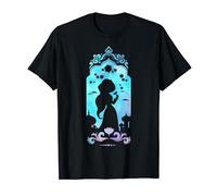 Disney Aladdin Jasmine Palace Shadow Silhouette Camiseta