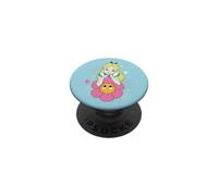 Disney Alice in Wonderland Afternoon Flowers Retro Color PopSockets PopGrip Adhesivo