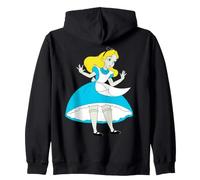 Disney Alice in Wonderland Down the Rabbit Hole Retro Colors Sudadera con Capucha