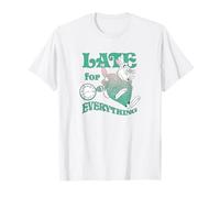 Disney Alice In Wonderland Late For Everything Camiseta