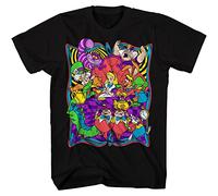 Disney Alice In Wonderland Mostly Mad Tea Party T-Shirt (Extra Large, Black)