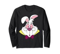 Disney Alice in Wonderland White Rabbit Big Face Costume Manga Larga