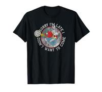 Disney Alice In Wonderland White Rabbit Sorry I Am Late Camiseta