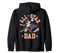 Disney "All-Star Dad" Goofy Chip 'n Dale Soccer Father's Day Sudadera con Capucha