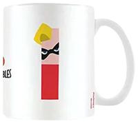 Disney Alphabet Taza personalizada (I for Incredible Design) Taza de café de cerámica de 325 ml en caja de regalo de Disney - Producto oficial