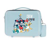 Disney Always Original Neceser Adaptable Azul 29x21x15 cms Rígida ABS 9,14L 0